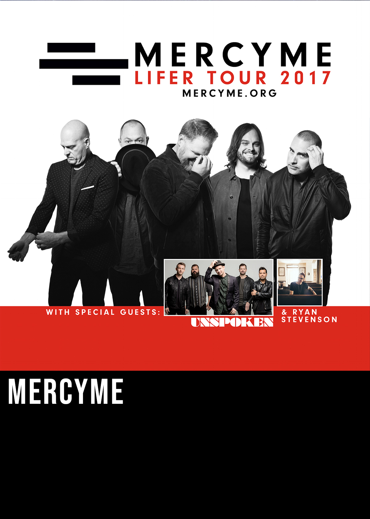 MERCYME LIFER TOUR 2017 UNSPOKEN DON EANES